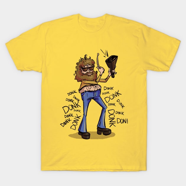 More Cowbell T-Shirt by obillwon